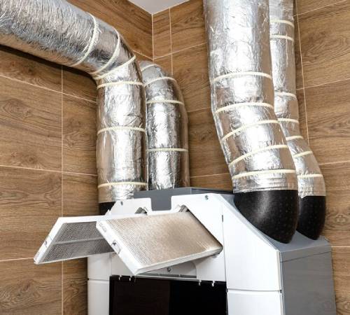 Air-source heat pumps and ducted AC system installation