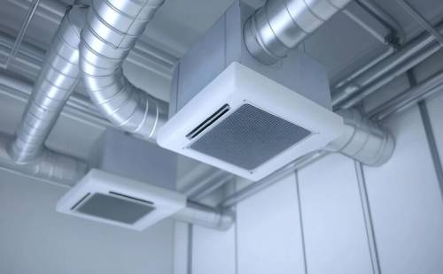 Ducted energy-efficient heating and cooling