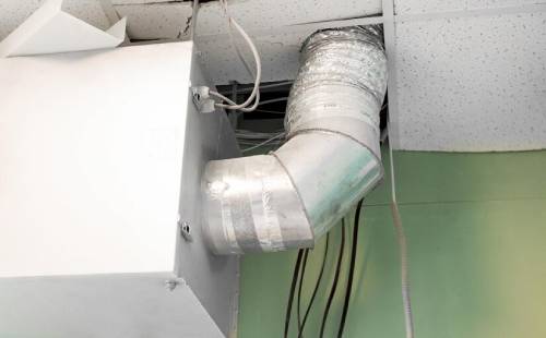 Ducted AC installation