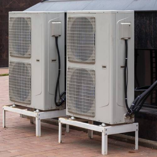 Outdoor units of a split air conditioning system