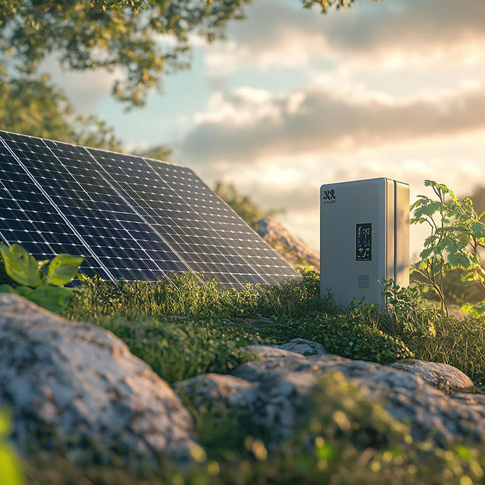 Solar Battery Installation